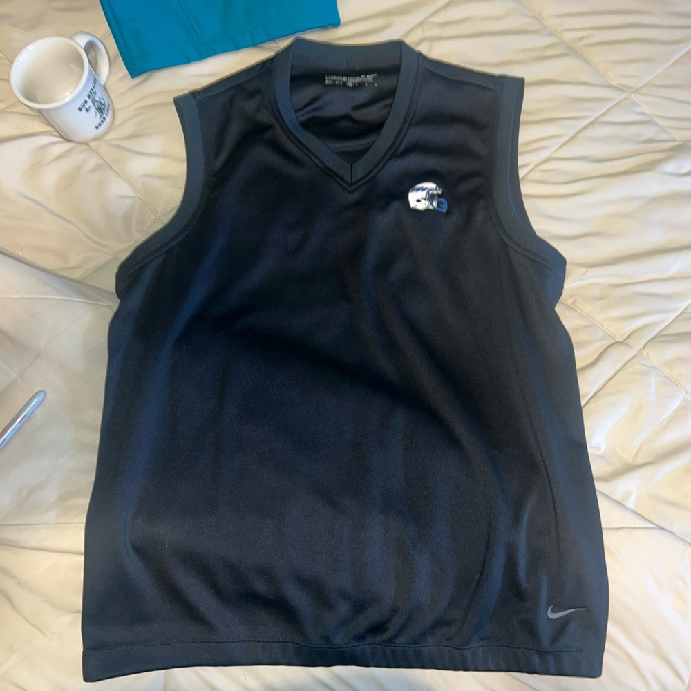 Nike Black Vest NFL LA CHARGERS Sleeveless Shirt with Logo